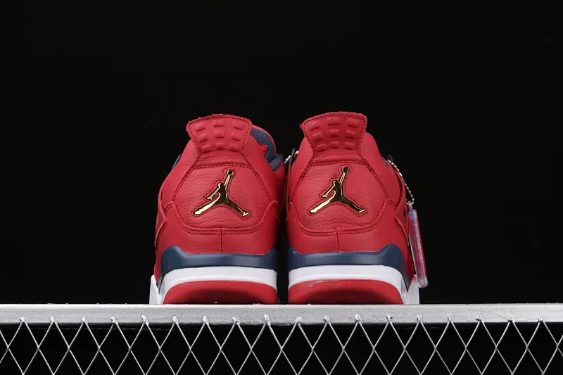 All categories Air Jordan Jordan series basketball shoes Air Jordan 4 Air Jordan 4 SE "FIBA" AJ4 Joe 4 World Cup League full head layer bright red basketball shoes CL1184-617